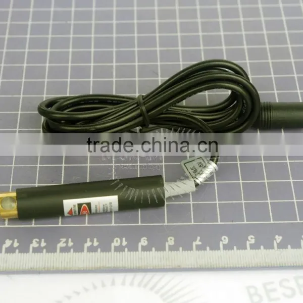 Focusable 650nm 50mw Red Line Laser Module DC5V Glass Lens Locater 12x60mm photo-2