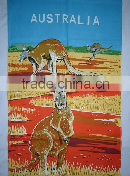 Christmas Printing Kitchen Towel Promotional Gifts Logo Printed Kitchen Towel photo-5