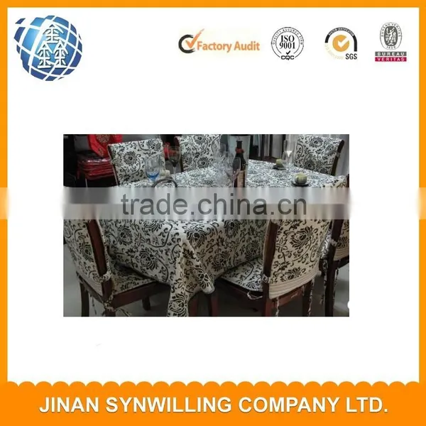 100% Polyester Printed Design Table Cloth Table Cover photo-3