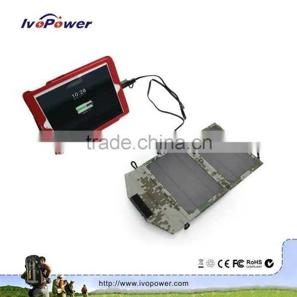 Outdoor Charger Hot Selling Solar Charger Foldable Digital Camera Laptop Iphone Mp3 Mp4 Solar Charger