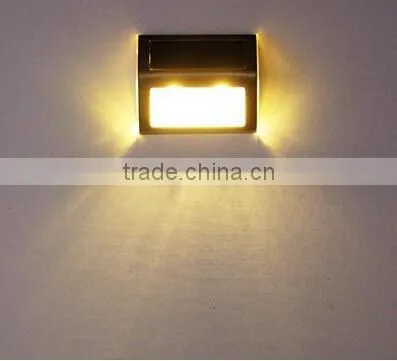2LED Stainless Steel Solar Step Light photo-3