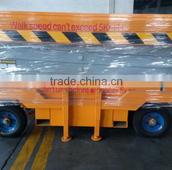 14m Hydraulic Scissor Lift Capacity 500kg With High Quality photo-5
