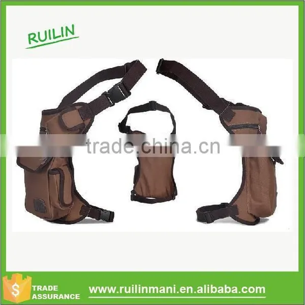Waist Packs Outdoor Canvas Drop Waist Leg Bags Waist Pack Bag Men Running Belt Bicycle and Motorcycle photo-4