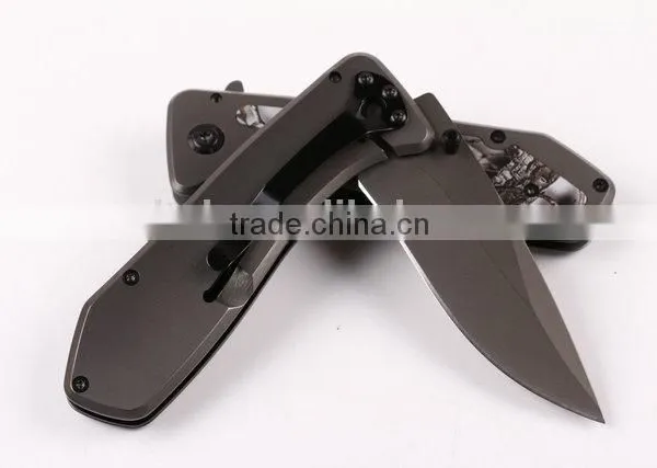 OEM 440 Blade Pocket Knife With Titanium Surface photo-5