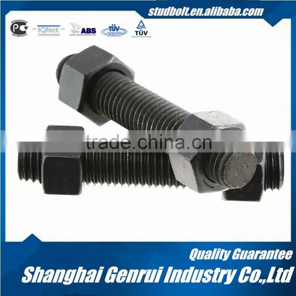 High Quality Black Color 1/4 -4 Inch Astm A193stud Bolt b7 photo-6
