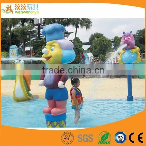 Equipment Fiberglass Mini Water Park for Kids Playground Water