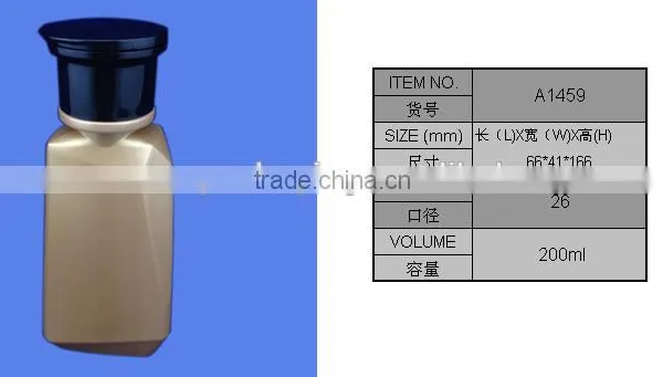 200ml Empty Shampoo HDPE Bottle With the Flip Cap Fashion Lotion Bottle photo-2