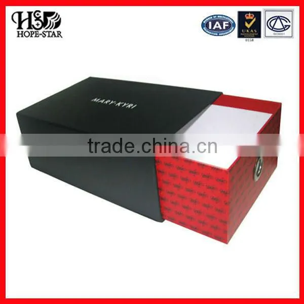 Paper Shose Box Design,Chinese Shoes Box,Chinese Cardboard Box With Handle photo-4
