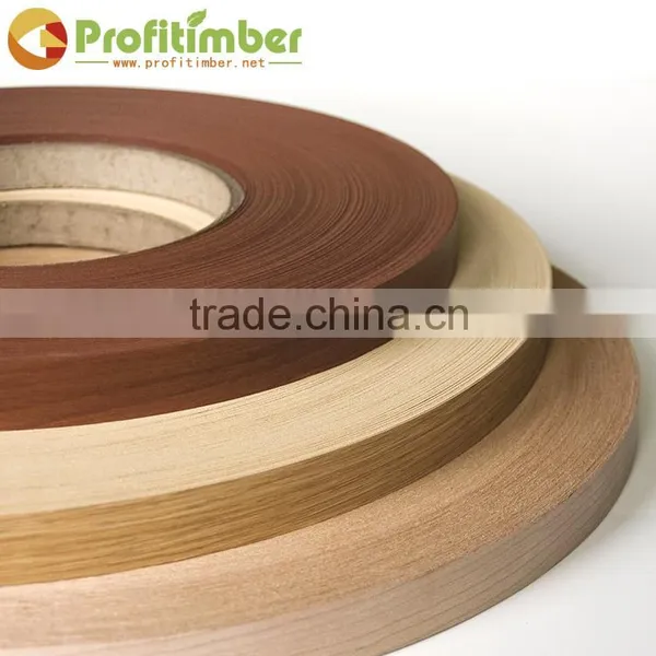 Plastic Wood Finish Edge Banding Tape Furniture PVC Edge Bands photo-3