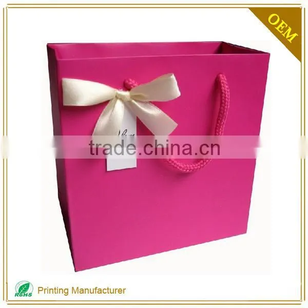 Popular High Quality Waterproof Decoration (Decor) Paper Bag photo-4