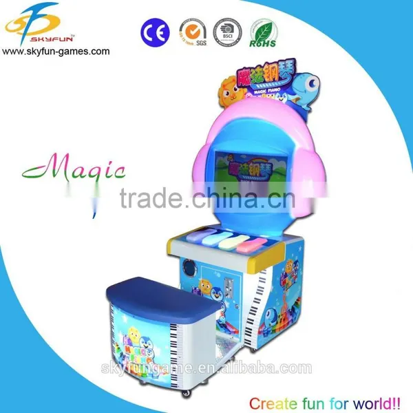 Indoor Children Coin Operated Game Machine/magic Piano Tickets Game Machine photo-2