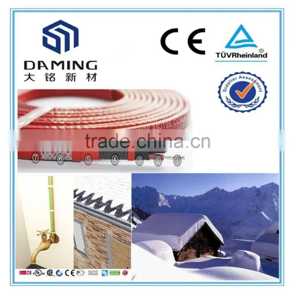 China Supplier Roof Gutter Defrost Ice Heating Cable Price photo-2
