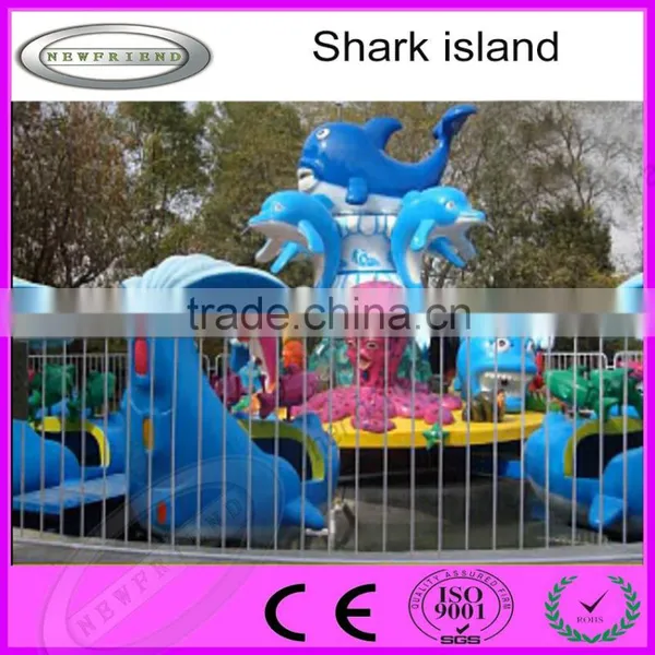 Manufacturer China Amusement Rides Water Kids Game Fight Shark Island For Sale photo-4