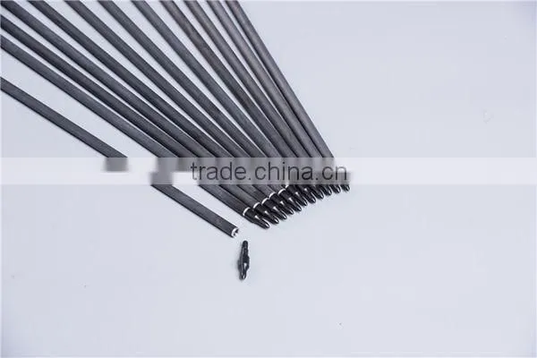 Archery Carbon Fiber Arrows With Plastic Vanes Fit For Compound Bow photo-3