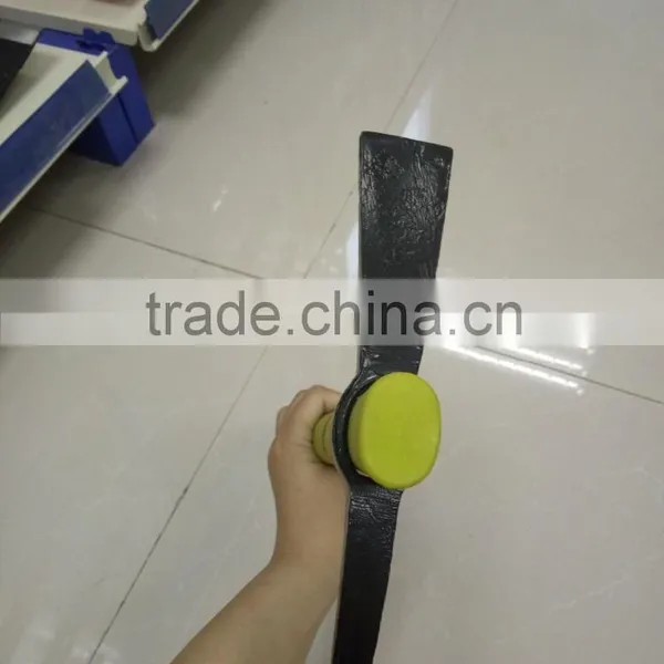 STEEL PICK WITH DOUBLE COLOR PLASTIC -COATING HANDLE /pick Mattock photo-5