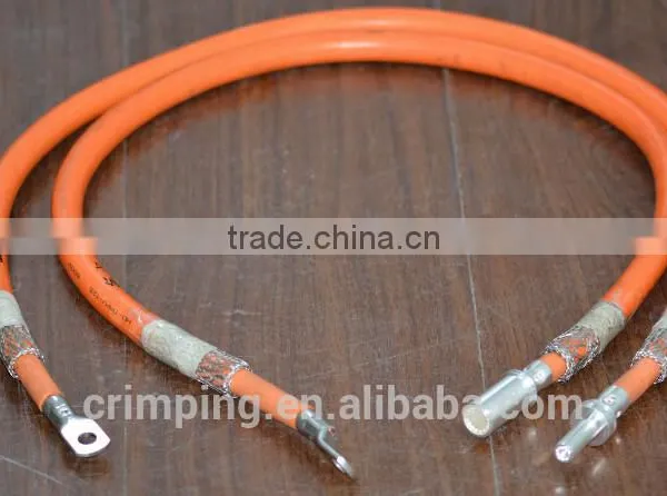 TS-03 Wire Rope Crimping Machine Suitable for 1/0-7AWG Automatic Crimping Machine photo-4