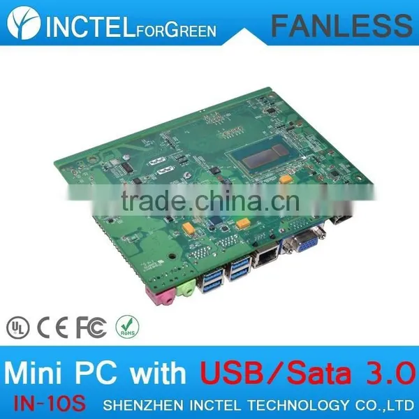 Fanless Alluminum Chassis Four Native Usb 3.0 C1037u 4g Ram 64g Ssd photo-6