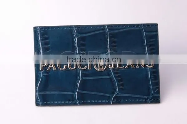 Black Green Vernis Leather Custom Patch With Different Colors photo-3