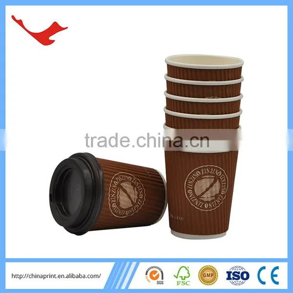 001 Disposable Paper Coffee Cup Paper Supply in China photo-3
