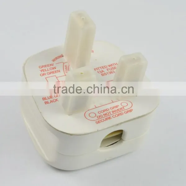 New Products 2016 uk 3 Pin 13a Plug With Switch and LED Light uk Power Plug BS1363 photo-4