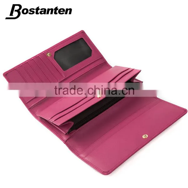 New Arrival Wallets Women Designer Purse Long Design Hasp Folding Type photo-5