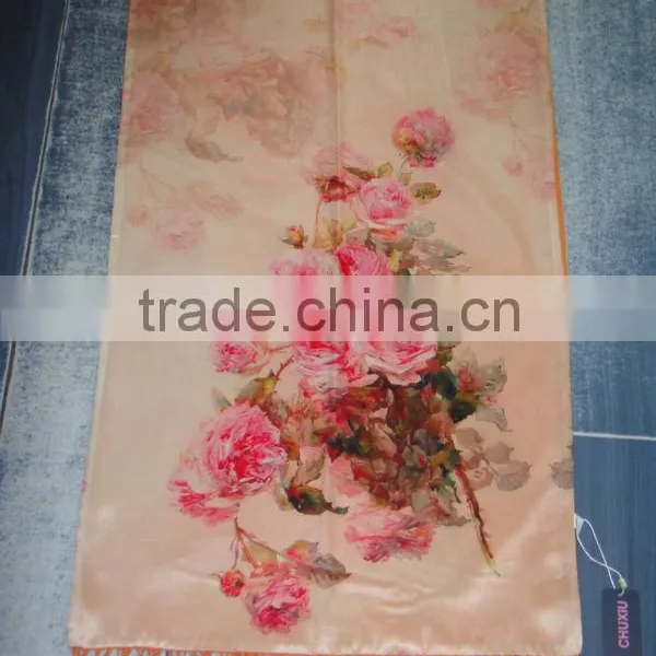 No MOQ Factory Direct Free Sample Custom Design Silk Raised Scarves Manufacturer in China photo-3