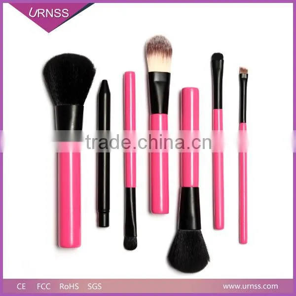 8 Pcs New Products Korea Style Wholesale Chinese Red Makeup Brush photo-6