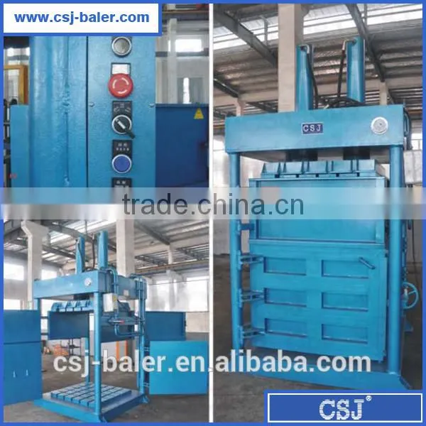 High Quality More Than 20 Years Factory Supply Double Cylinder Plastic Baler Machine photo-6