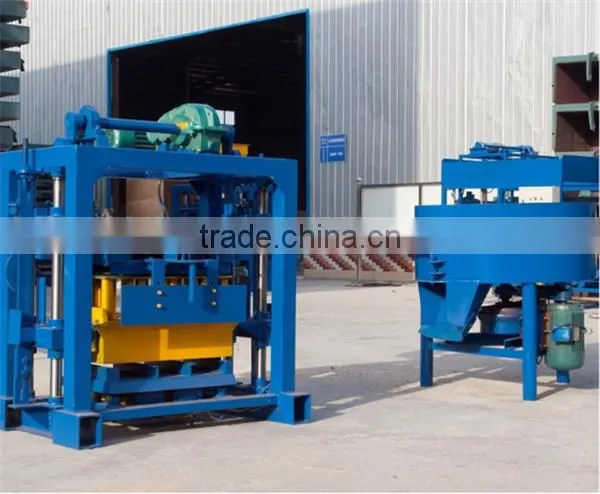 Block Machine QT40-2 Semi Automatic Brick Making Machine Price in India photo-2