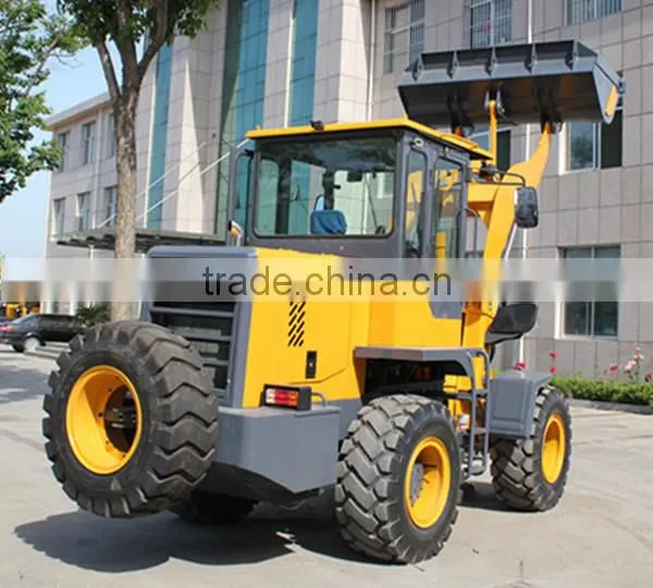 European Design Hydraulic Joystick Control 2.5 Tons Wheel Loader photo-3