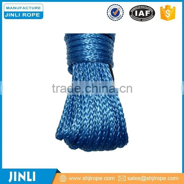 1/4''x100' Uhmwpe Synthetic Winch Cord 12 Strand Braid Rope photo-5
