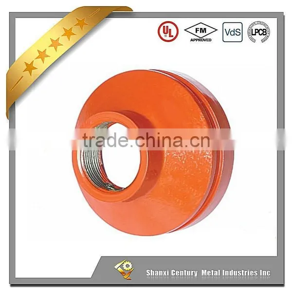 FM Approved Ductile Iron Grooved Couplings and Fittings Grooved Concentric Reducer photo-2