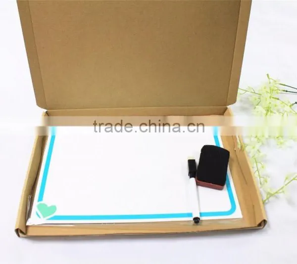 Magnetic Whiteboard for Kitchen Fridge Magnet Board Dry Erase Sheet With PET Film 17 x 12 Inch 0.5 mm photo-6