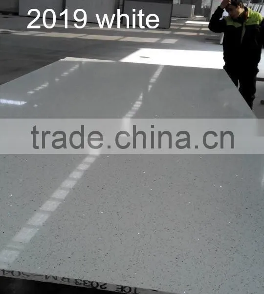 Supplier Cheaper White Star Quartz Stone photo-3