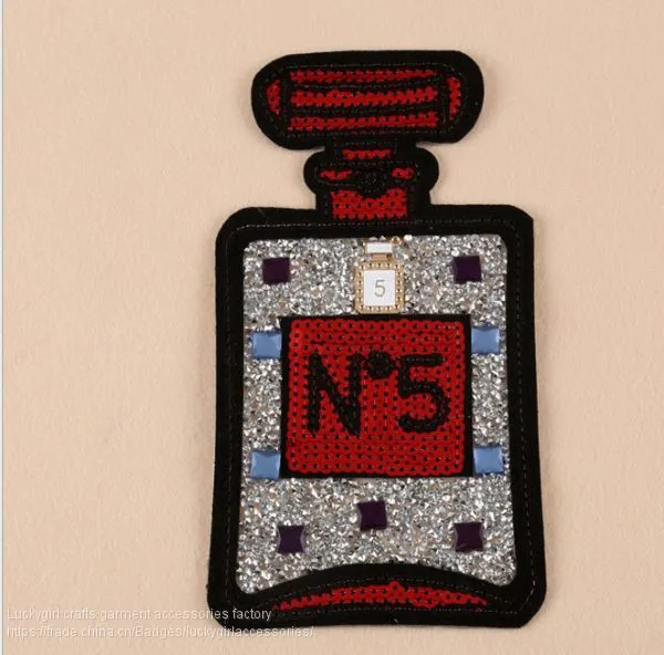 New Technique Garment Accessories Embroidery Motif Strass Hotfix Rhinestone photo-3