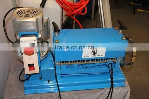 Hot Sale 1.5mm-38mm Electric & Manual Scrap Copper Wire Stripping Machine photo-4
