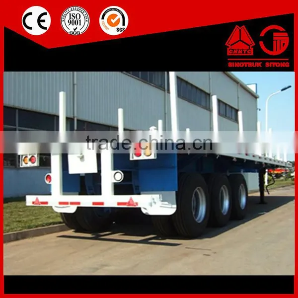 3 Axles 100 Tons Wood Transport Truck Trailer Made in China for Sale photo-6