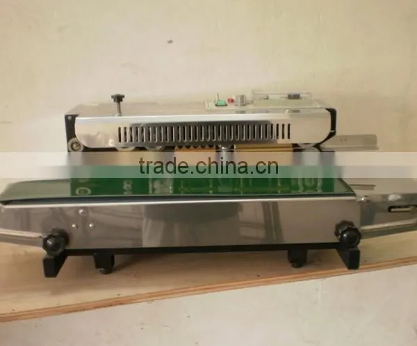 China GMP Standard Continuous Band Film Sealer Machine/heat Sealer/band Sealer photo-4