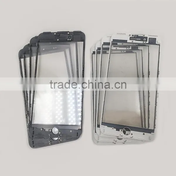 4 in 1 Original Cold Press Glue Glass With Frame With Oca With Polarizer Film Assembly for IPhone photo-3