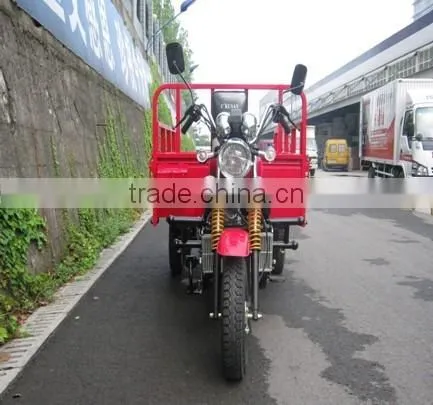 Newest Good Quality Three Wheel Motorcycle Gasoline Tricycle photo-2