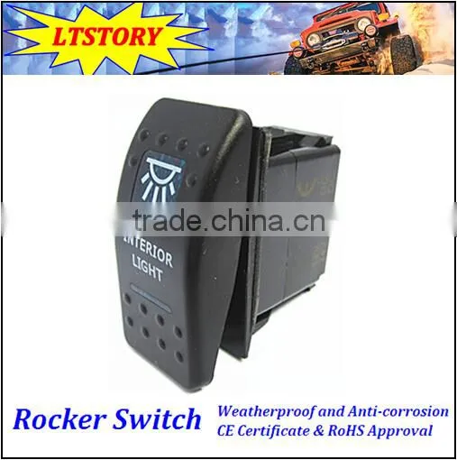 DC 12-24V Waterproof Carling Rocker Switch For Snowmobile photo-6