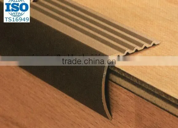Top Quality! Pvc Anti-slip Plastic Profile Stairs Rubber photo-3