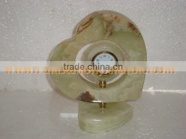 The Most Beautiful WholeSale 2017 New Design CLOCKS ONYX MARBLE HANDICRAFTS photo-5