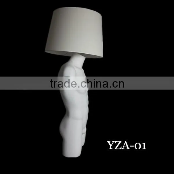 Fiberglass Male Mannequin Lampshade Model Hot Selling Season photo-2
