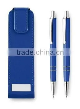 Hot Style Colorful Ball Pen and Mechanical Pencil With Pen Pouch photo-3