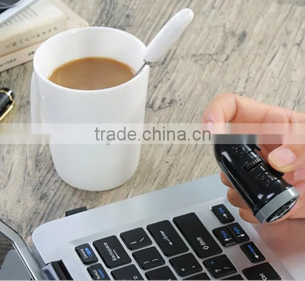 360 Degree Wireless 2.4G Bluetooth 3D Finger Mouse, Rechargeable 1600DPI Wireless Ring Mouse photo-2