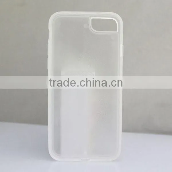 Hot Sale TPU PC Mobile Phone Case With Groove on Backside for Iphone 7/7plus photo-6