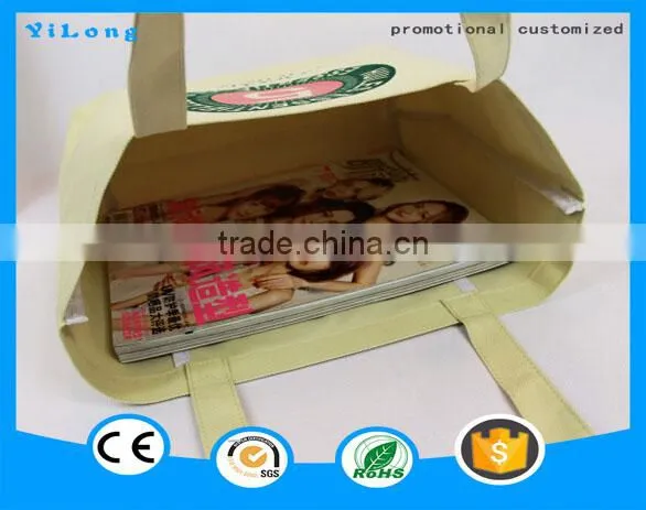 Non Woven Promotion Hand Bag Reusable Bag Non-woven Bag Canvas Handbag photo-3