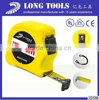 New Style 3m 5m Self-locking Carbon Steel Retractable Tape Measure Factory photo-4