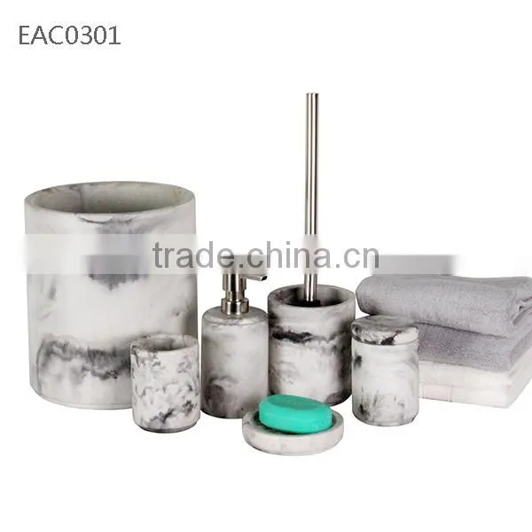Classical Pattern Concrete/cement Bathroom Accessories Sets,best Selling China Bathroom Accessories photo-2